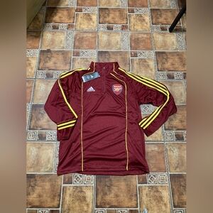 Adidas Arsenal 2025/26 Long Sleeve Quarter Zip Jacket Size M